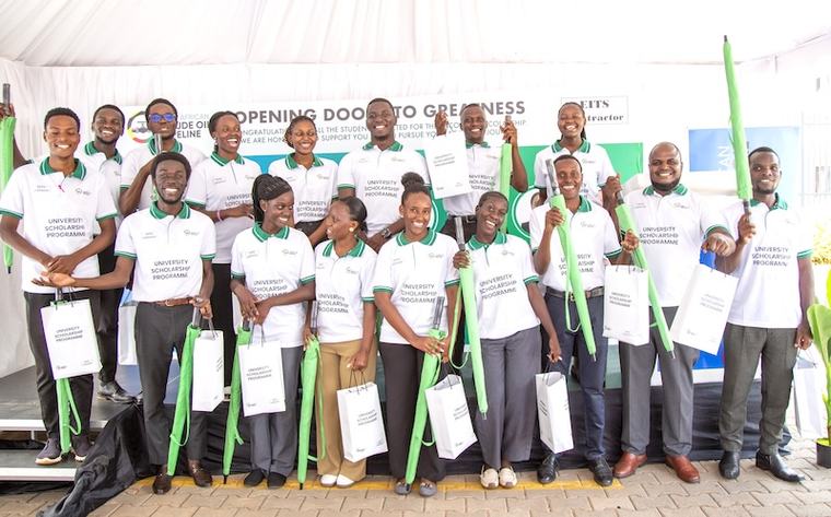 EACOP awards 16 scholarships to Kyambogo, Makerere students