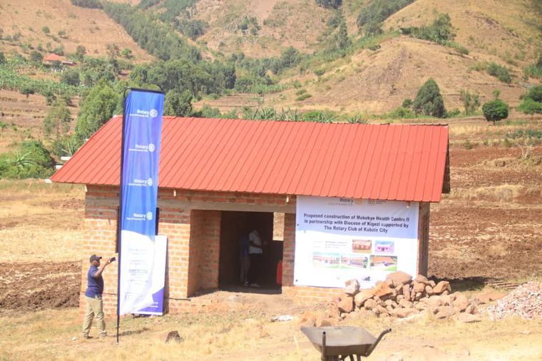 Rotary Club of Kabale City Champions Construction of New Mukokye Health Centre II