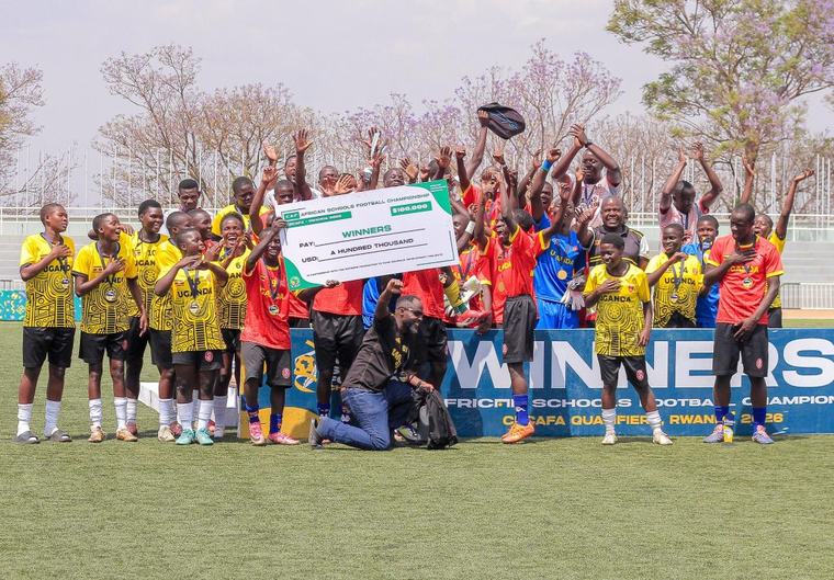 Uganda wins CAF African Schools Football CECAFA Boys title